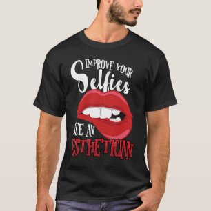 T-shirt Esthéticienne Esthéticienne Maquillage Soins de be