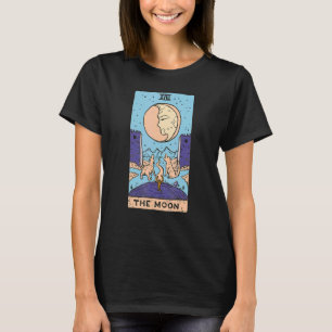 T-shirt Esthétique Carte Moon Tarot