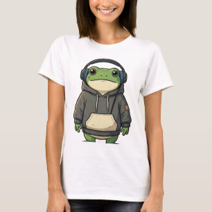 T-shirt esthétique Casque Grenouille Détente