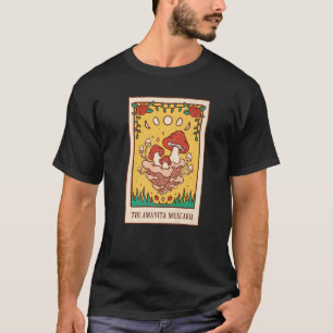 T-shirt Esthétique Céleste Triple Lune Wicca Sorcière Taro