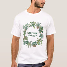 T-Shirt esthétique de la nature de l'énergie intro