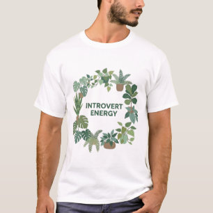 T-Shirt esthétique de la nature de l'énergie intro