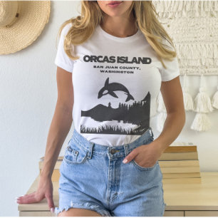 T-shirt esthétique de l'île des Orques