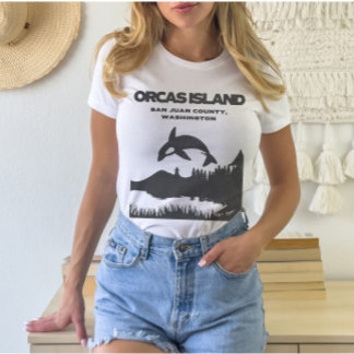 T-shirt esthétique de l'île des Orques
