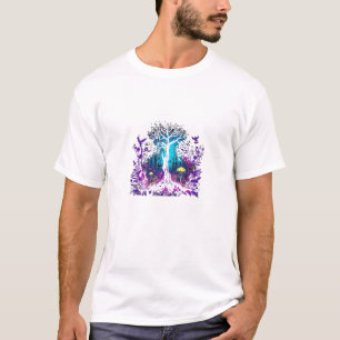 T-shirt Esthétique Fey Gothique Emo Goblincore Graphisme d