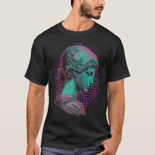T-shirt Esthétique Fibonacci Vaporwave