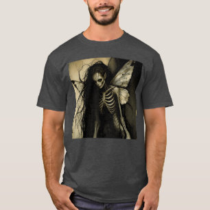 T-shirt Esthétique Gothique Dark Art Grunge Fée Éthérée