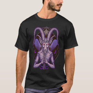 T-shirt Esthétique gothique occulte Baphomet