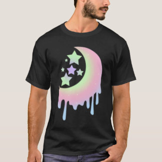 T-shirt Esthétique pour gothique pastel de lune