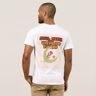 T-shirt Esthétique Spirituelle Riche en Âme