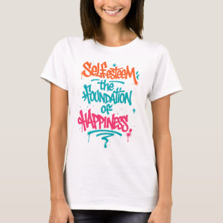 T-shirt Estime de soi et bonheur