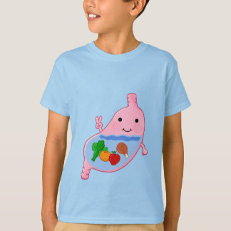 T-shirt Estomac sain