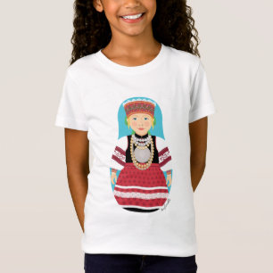 T-Shirt Estonienne, Seto Matryoshka Girls