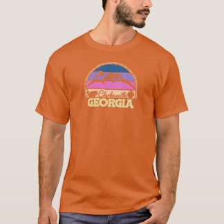 T-shirt esville Georgia Sunset Retro Vintage Local Pride L