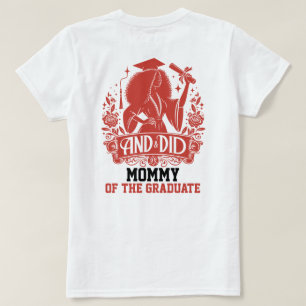 T-shirt ET A FAIT Urban Female Silhouette Trendy Graduatio