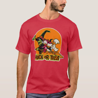 T-shirt Et Amis Halloween Trick Ou Treat Witch