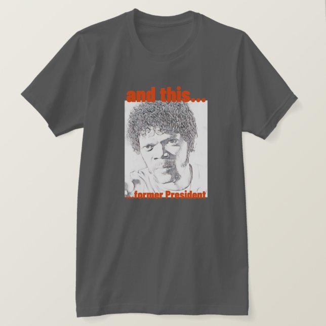 T-shirt Et Ce Débat De L'Ancien Président 2024 Mème (Design devant)