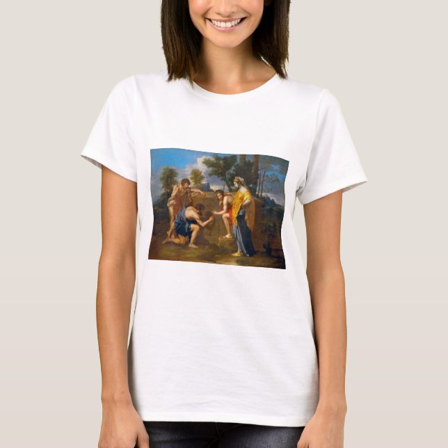 T-shirt Et dans Arcadia ego, Poussin (Devant)