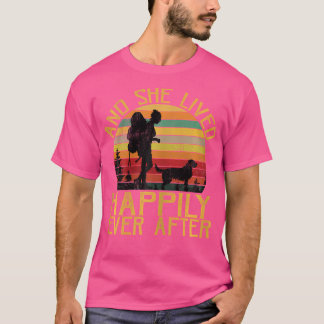 T-shirt Et Elle A Vécu Heureusement Jamais Après Le Randon