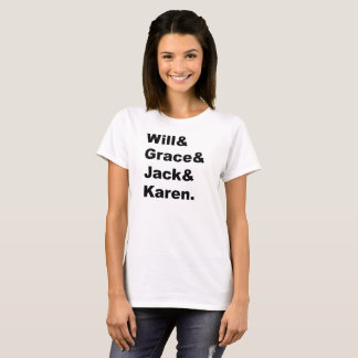 T-shirt Et grâce et Jack et Karen - la Réunion