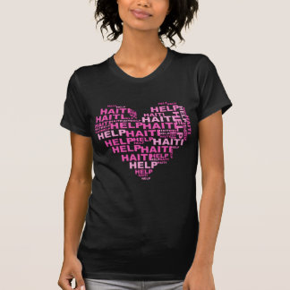 T-shirt et habillement du Haïti d'aide