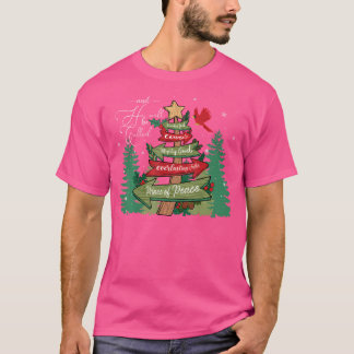 T-shirt Et Il Sera Appelé Jésus Noël Arbre Chrétien Tr