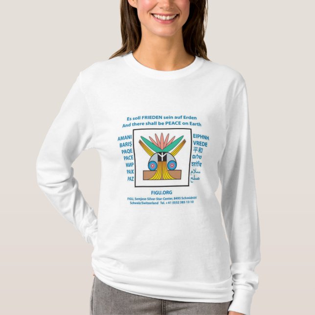 T-shirt Et il y aura la PAIX sur Terre (Devant)
