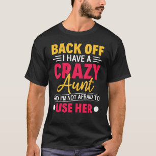 T-shirt Et je n'ai pas peur de l'utiliser sur le dos J'ai