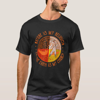 T-shirt Et la terre est mon église