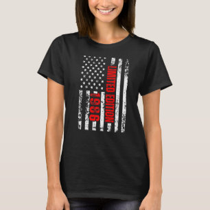 T-shirt Et Né En 1986 Anniversaire Patriotique