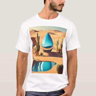 T-shirt Et "Oasis Mirage : Giant Water Drop Design" ?