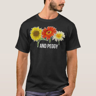 T-shirt Et Peggy Unique Hamilton Histoire Américaine _1