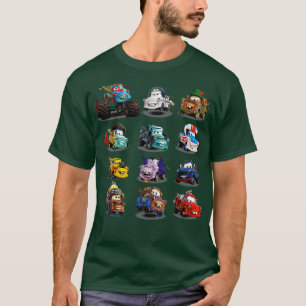 T-shirt et Pixars Cars Beaucoup de Maters
