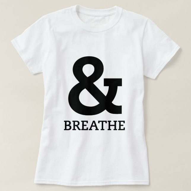 T-shirt Et Respire/Yoga (Design devant)