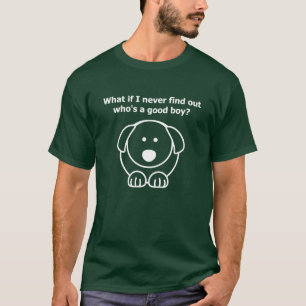 T-shirt Et si je ne découvrais jamais qui est un bon gar