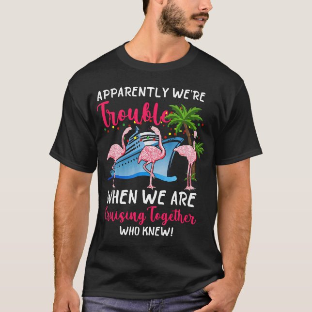 T-shirt Étaient apparemment le problème quand nous sommes (Devant)