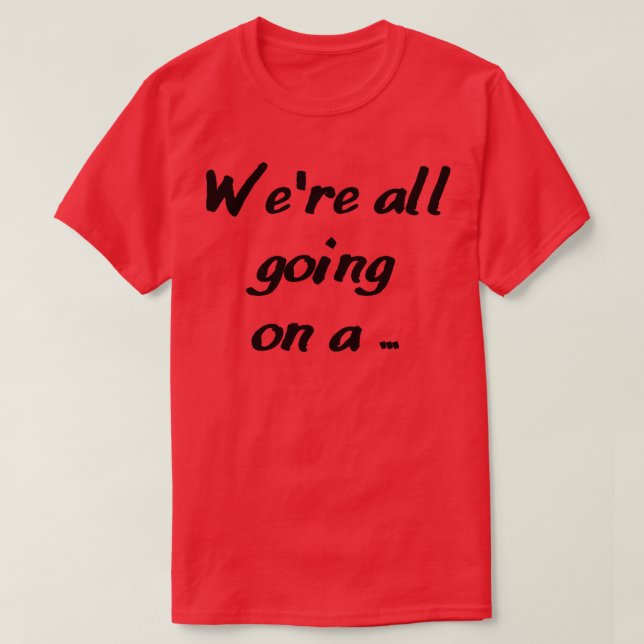 T-shirt étaient tous en train de faire un 2 (Design devant)