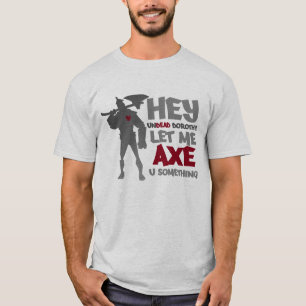 T-shirt Étain-Man contre des zombis