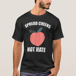T-shirt Étaler les joues Pas haïr Funny Fitness et Worko