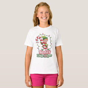 T-shirt Étalez la joie festive avec cet elfe mignon et cap