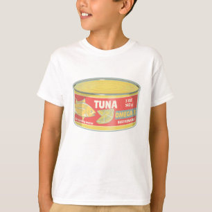 T-shirt Étanche de thon en conserve de poisson rétro