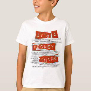T-shirt Étang de hockey