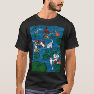 T-shirt Étang de Koi