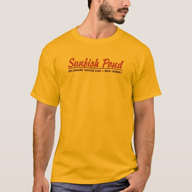 T-shirt Étang de Sunfish - l'eau Gap de Délégué (Devant)