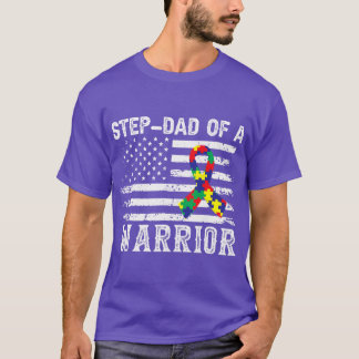 T-shirt ÉtapePapa D'Une Sensibilisation sur l'autisme De G