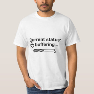 T-shirt État actuel : Mise en mémoire tampon... Chargement