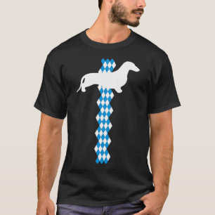 T-shirt État De Bavière - Dachshund À Courte Haine