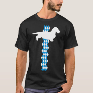 T-shirt État De Bavière - Dachshund Dachshund