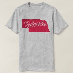T-shirt État De Forme Nebraska