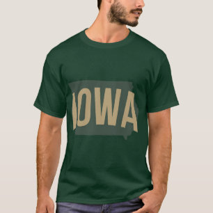 T-shirt État de l'Iowa 1